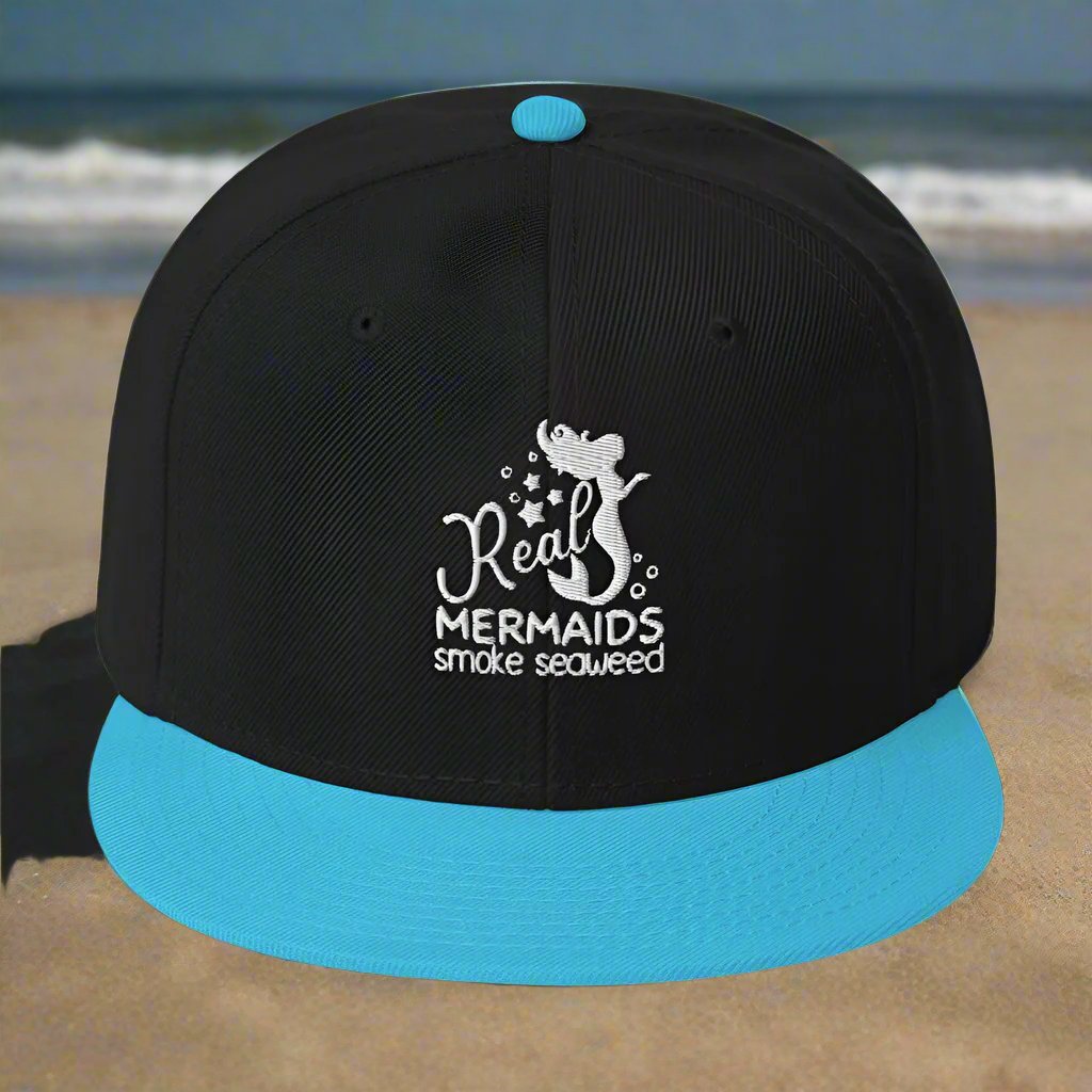 Real Mermaids Smoke Seaweed - Embroidered Hat