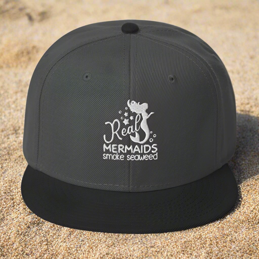 Real Mermaids Smoke Seaweed - Embroidered Hat