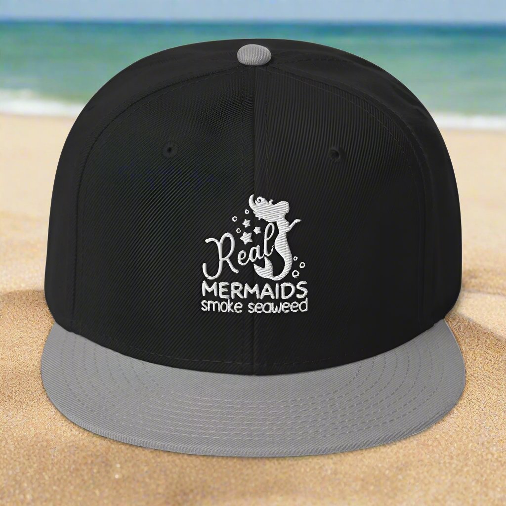 Real Mermaids Smoke Seaweed - Embroidered Hat