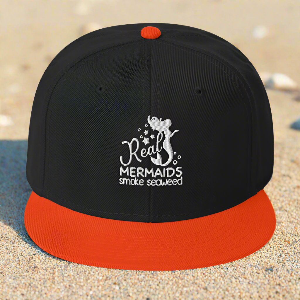 Real Mermaids Smoke Seaweed - Embroidered Hat