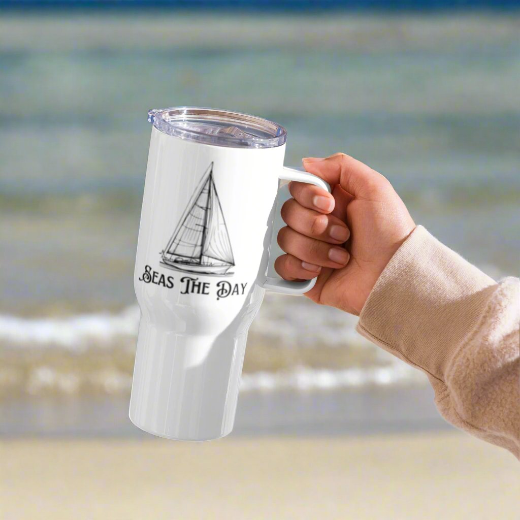 Seas The Day - Insulated Travel Mug